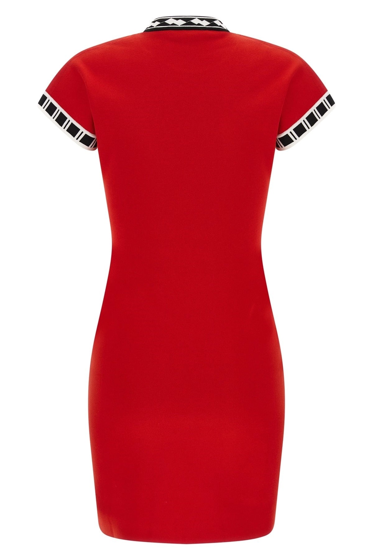 Versace Jacquard Logo Knit Mini Dress - alternate view