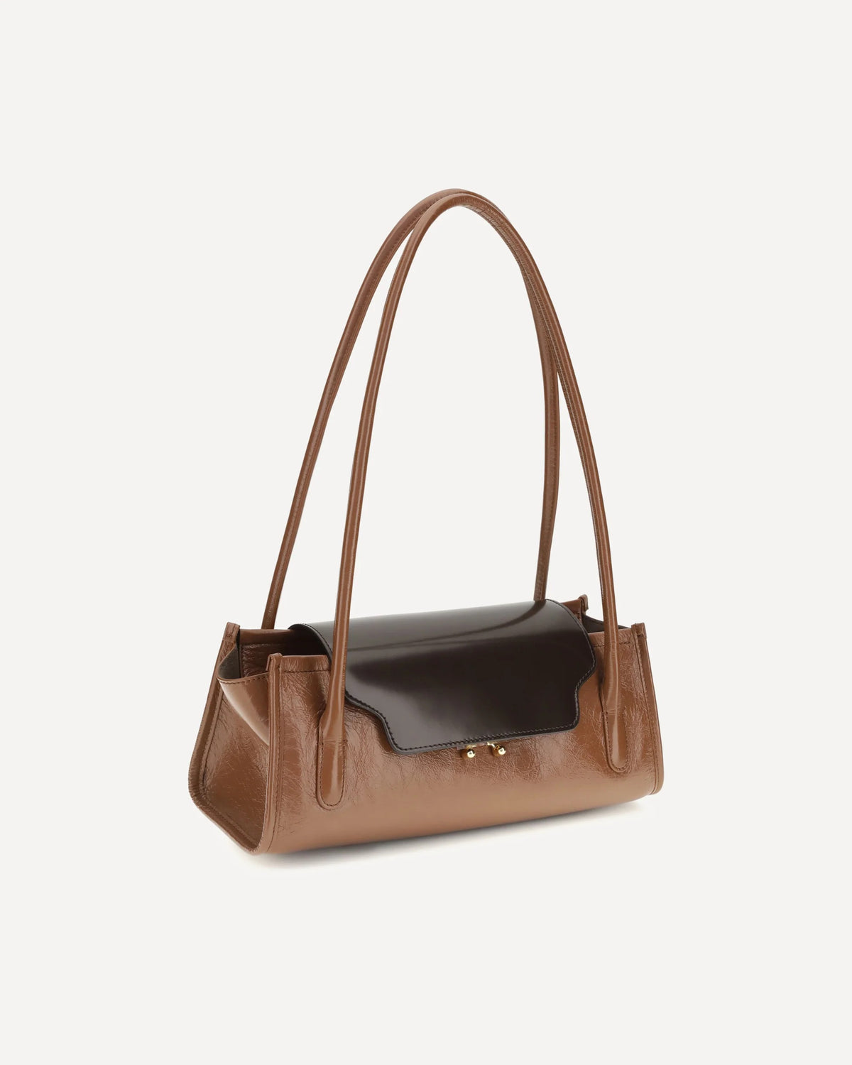 Marni Trunkette Leather Shoulder Bag - alternate view