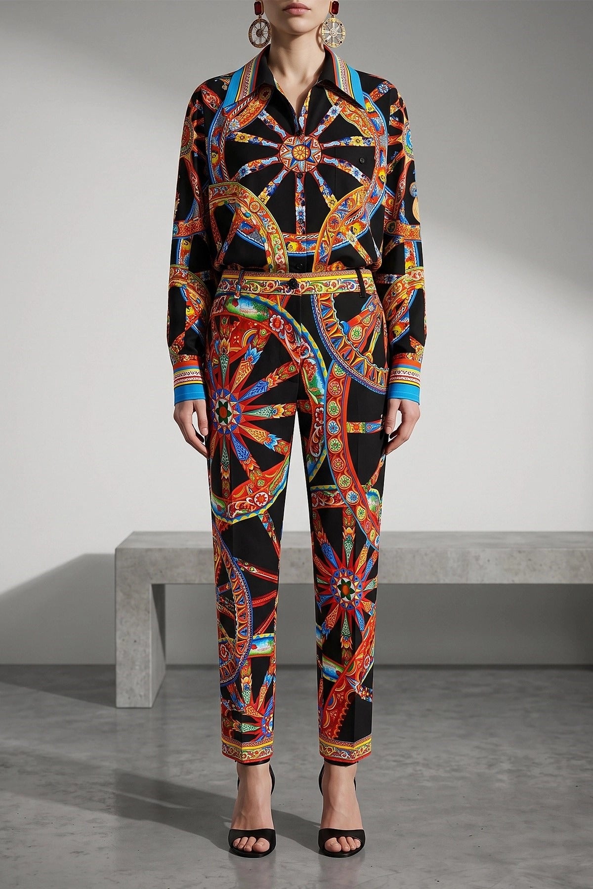 Dolce & Gabbana Carretto Cigarette Pants - alternate view