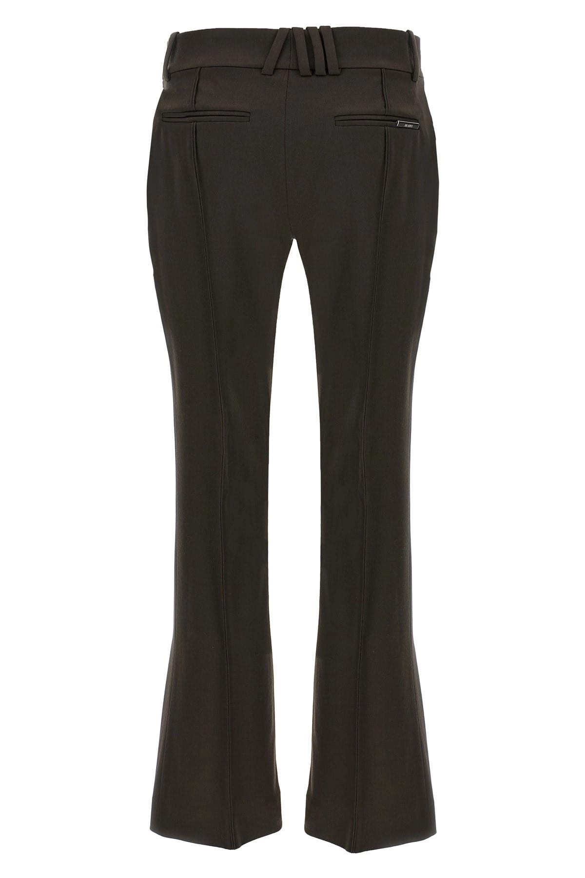 The Attico Flared Wool Gabardine Pants - alternate view