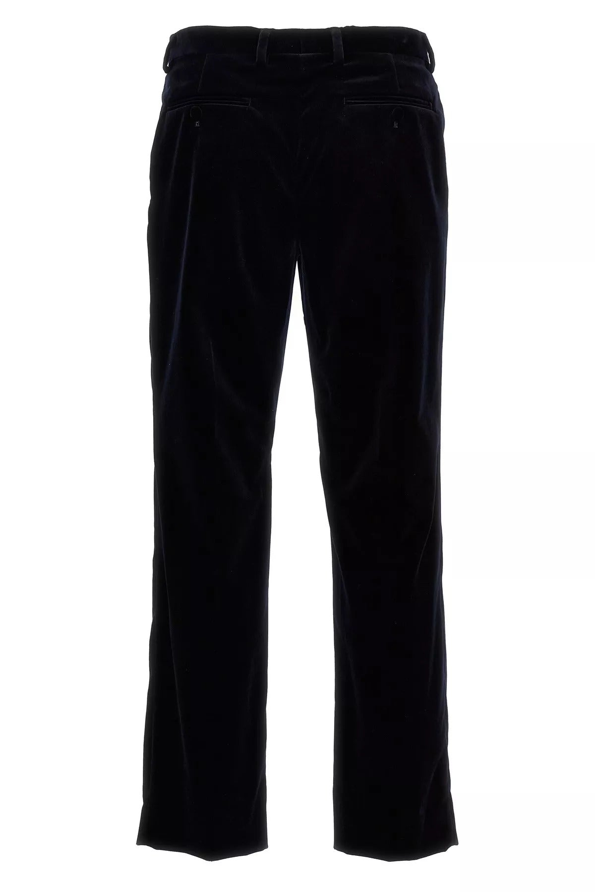 Gucci Blue Velvet Pants