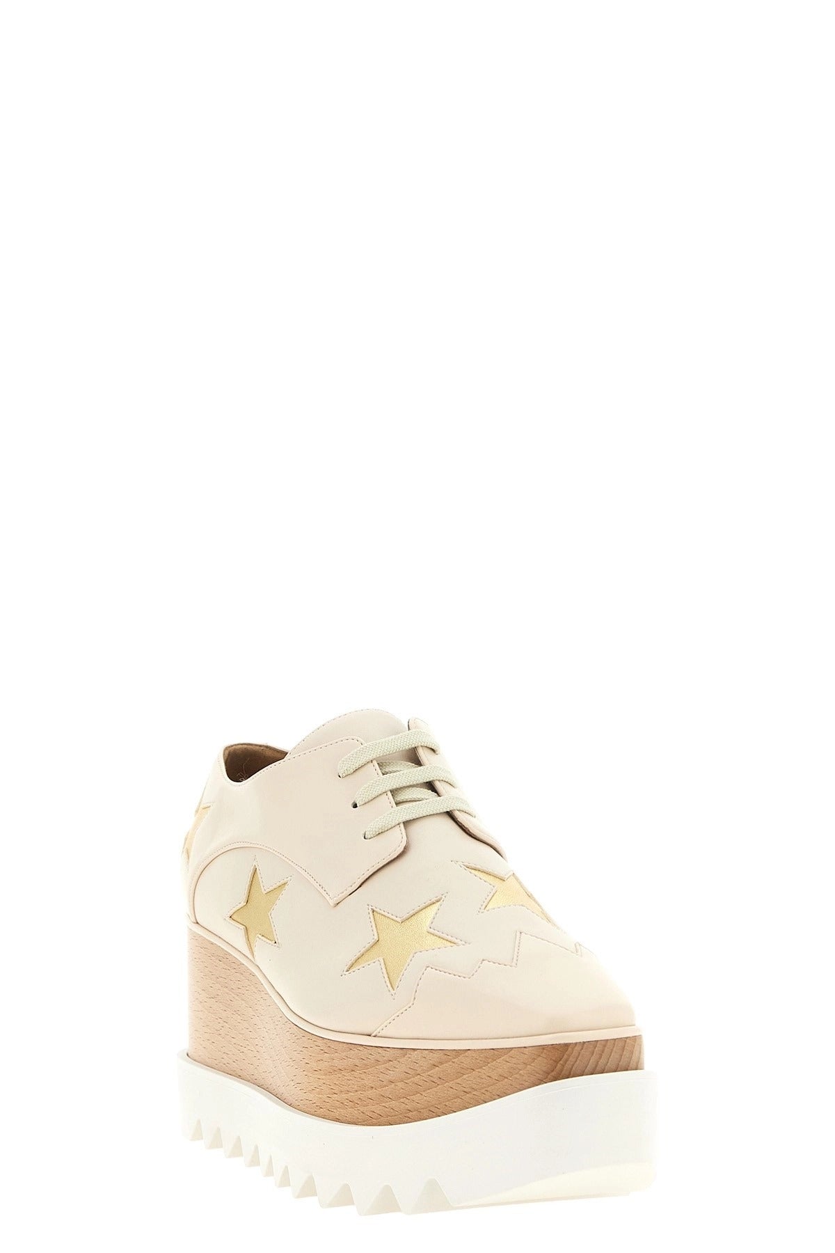 Stella McCartney Elyse Lace-Up Wedges - alternate view