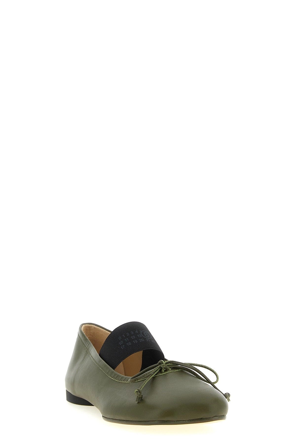 MM6 Maison Margiela Anatomic Numeric Ballet Flats