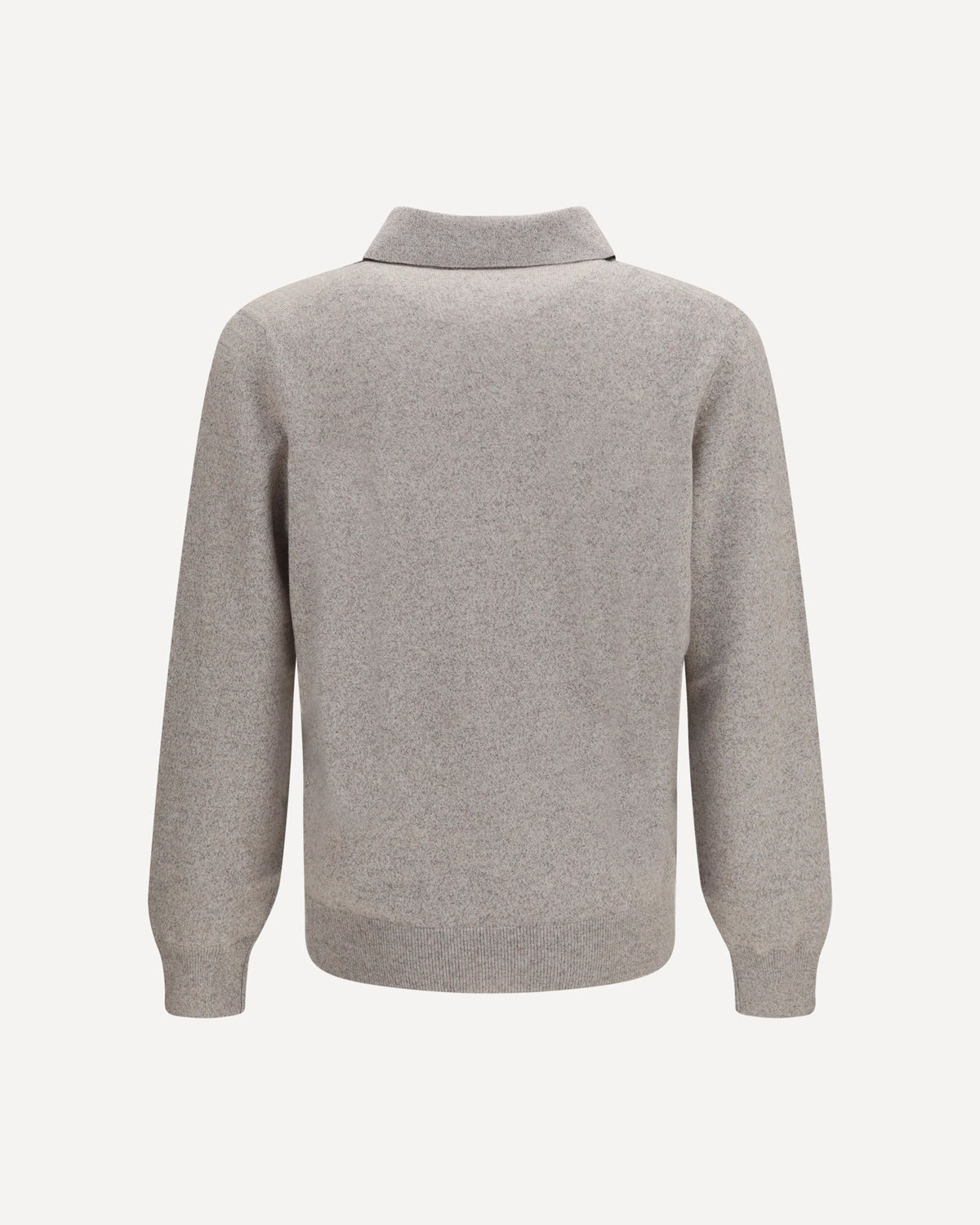 Brunello Cucinelli Mouliné Cashmere Knit Polo - alternate view
