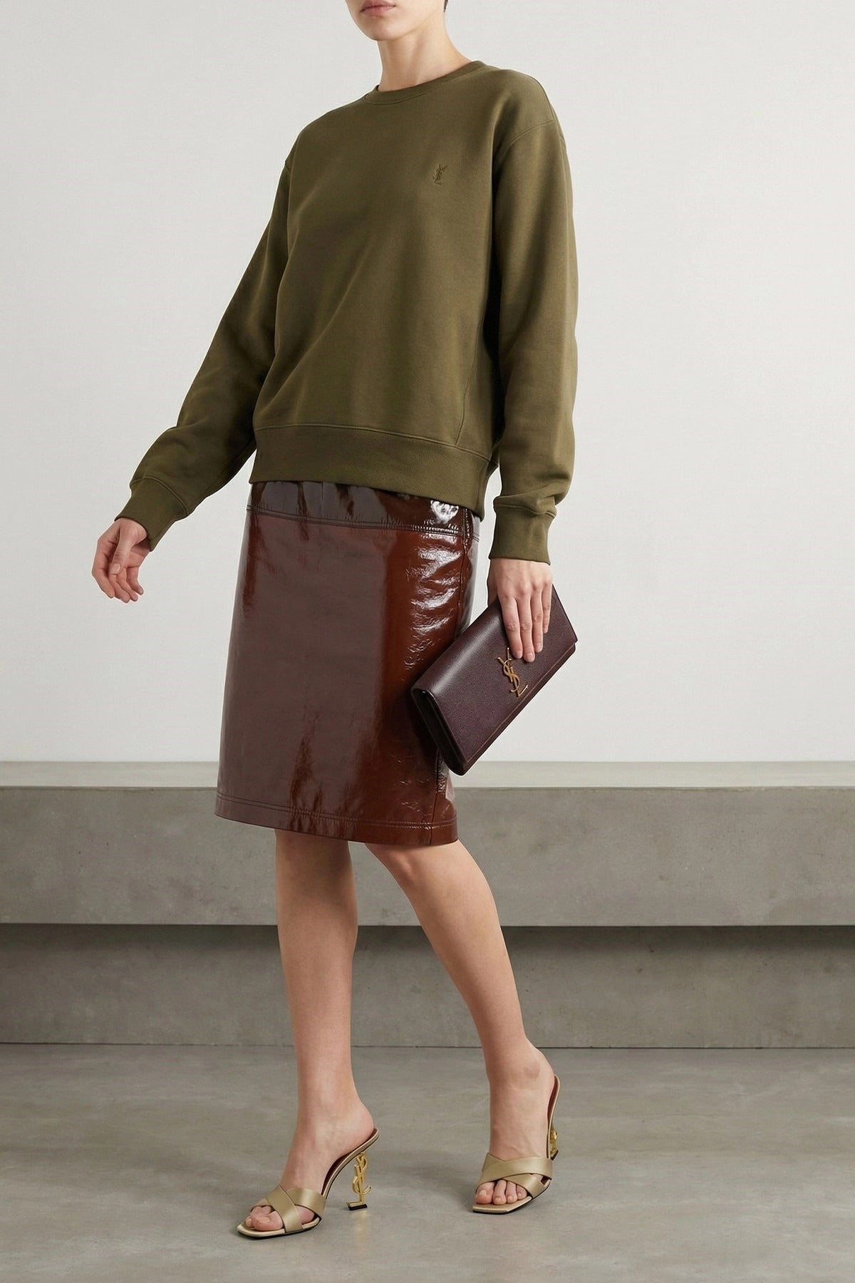 Saint Laurent Opyum Mules - alternate view