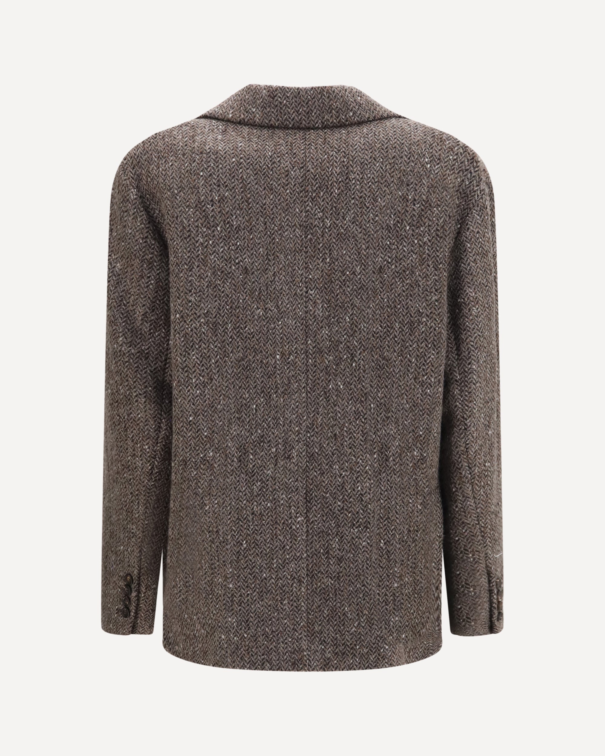 Brunello Cucinelli Single-Breasted Virgin Wool Blend Jacket - alternate view