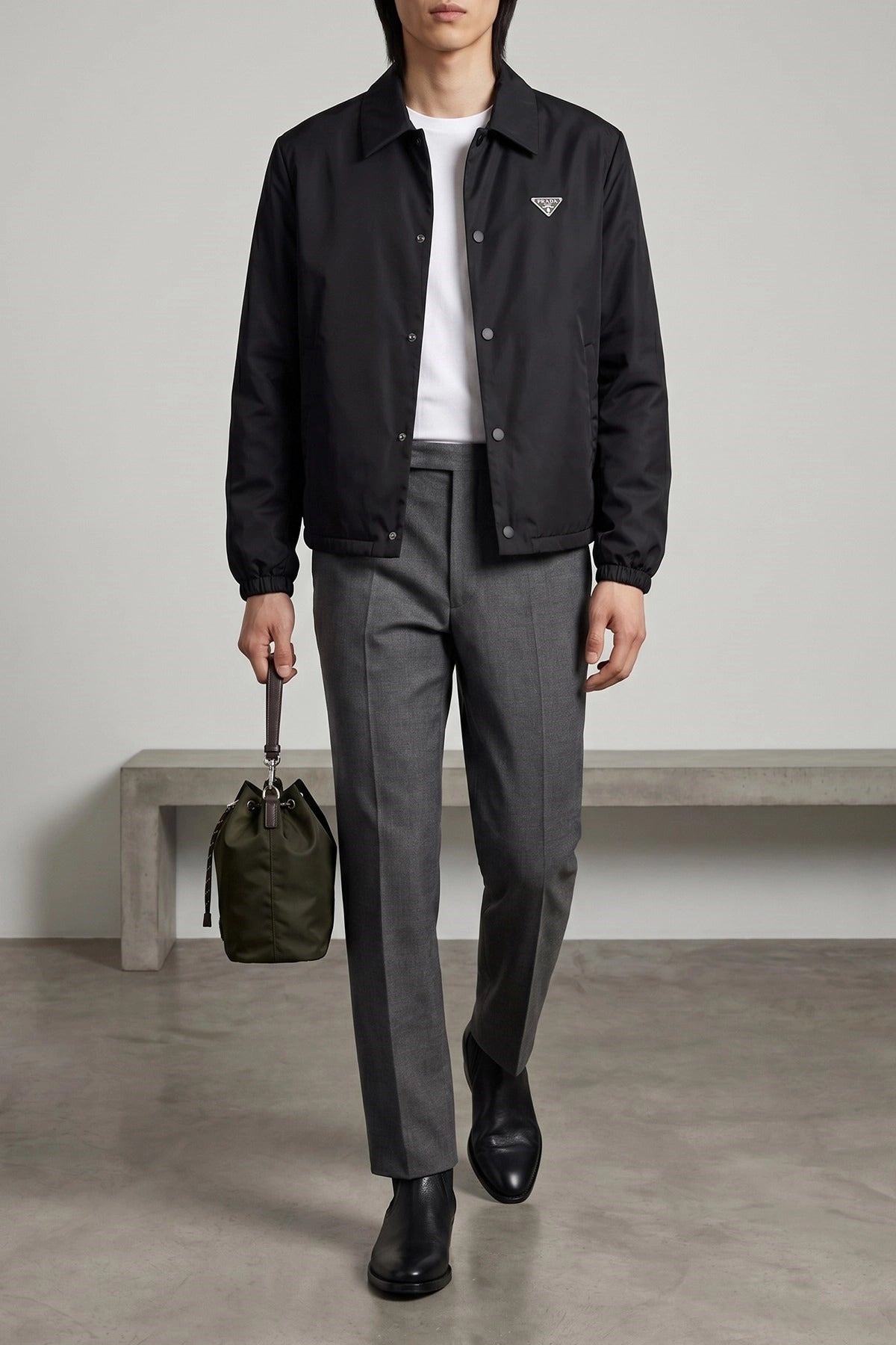 Prada Re-Nylon Blouson - alternate view