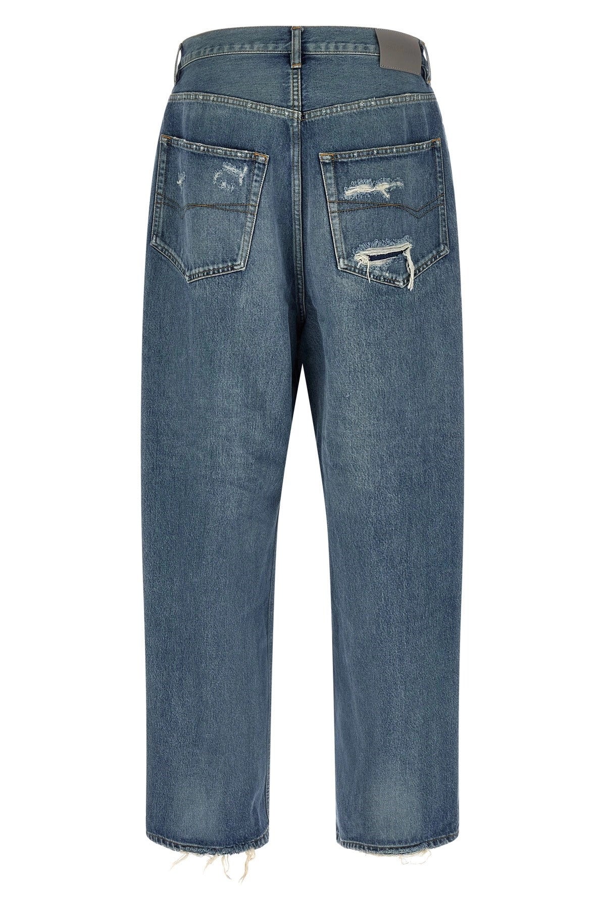 Balenciaga Distressed Baggy Jeans - alternate view