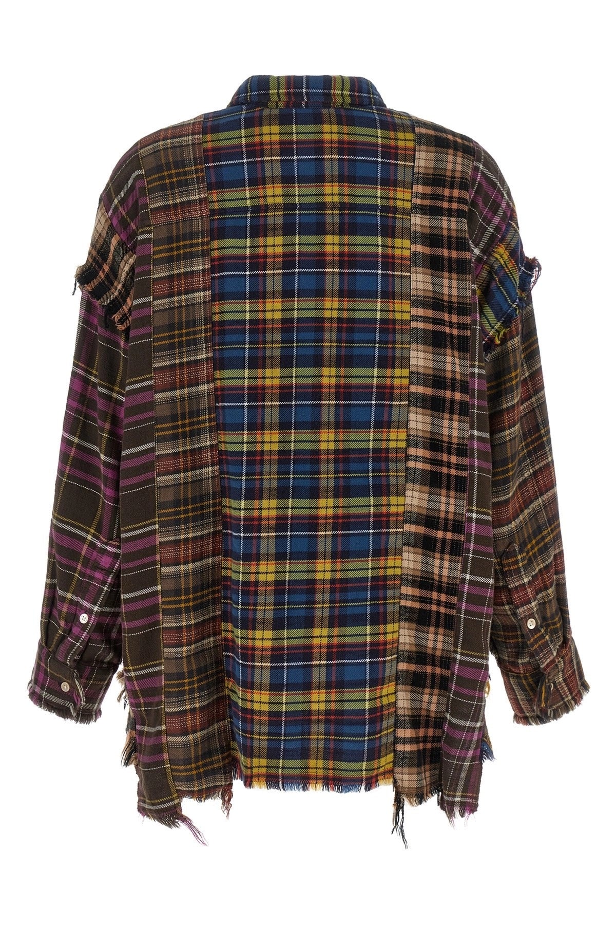 R13 Patchwork Tartan Shirt - alternate view
