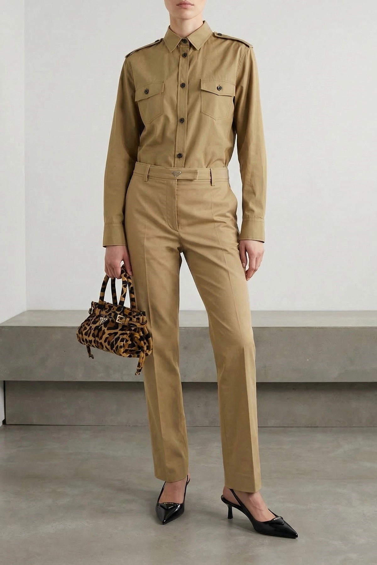 Prada Panama Old Cotton Pants - alternate view