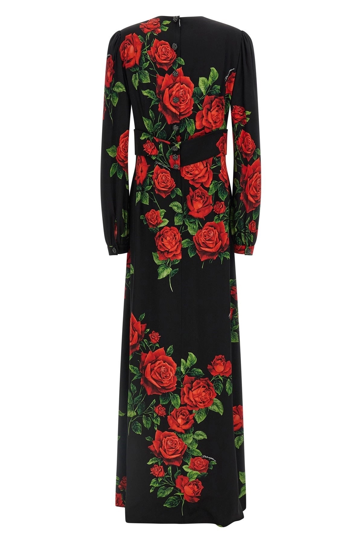 Dolce & Gabbana Rose Print Dress - alternate view