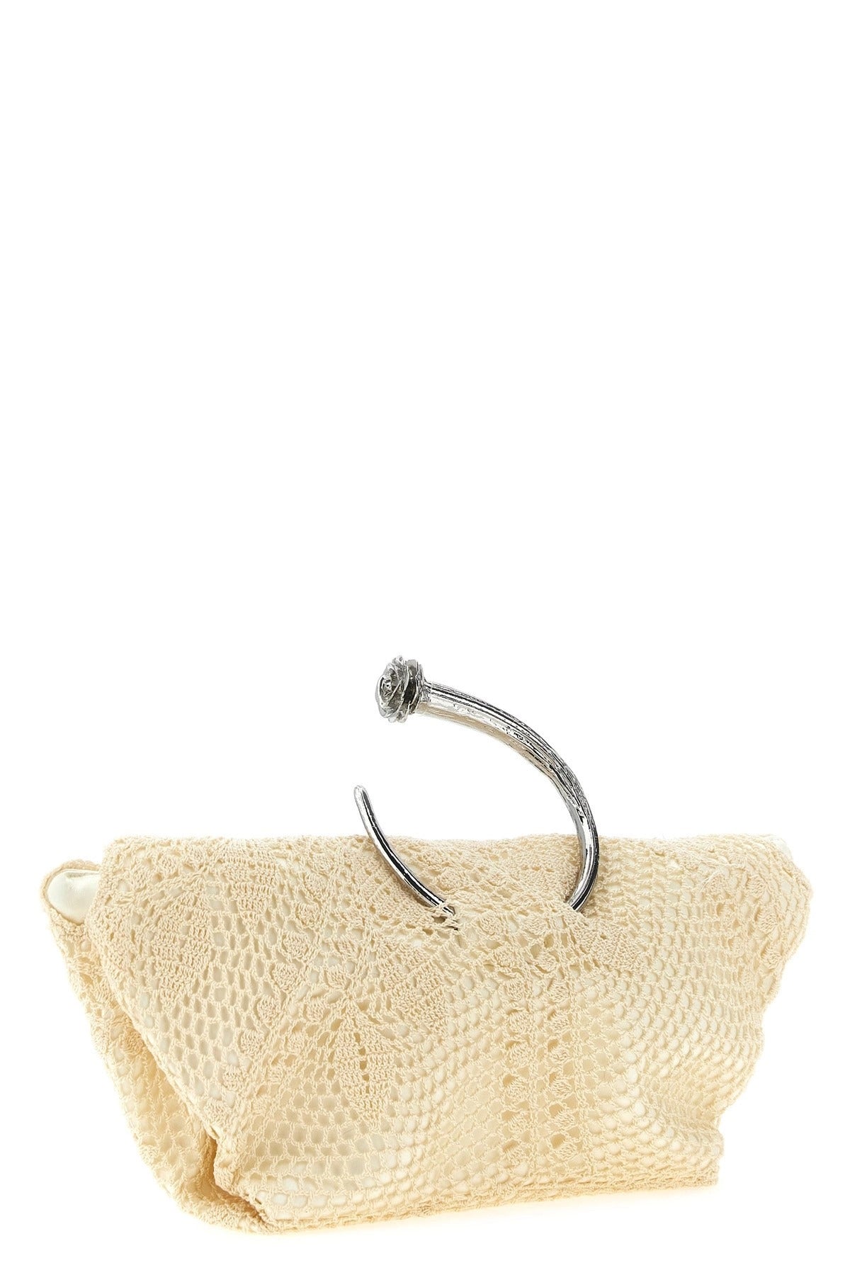 Magda Butrym Floral Crochet Clutch - alternate view
