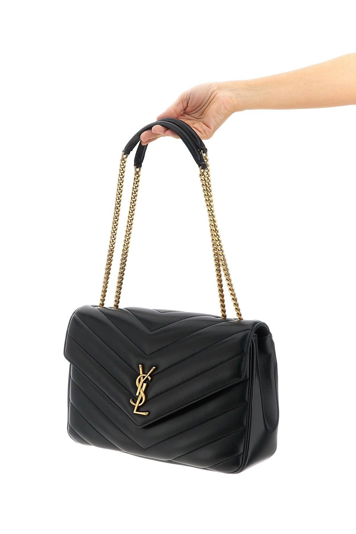 Saint Laurent Loulou Large Shoulder Bag - alternate view