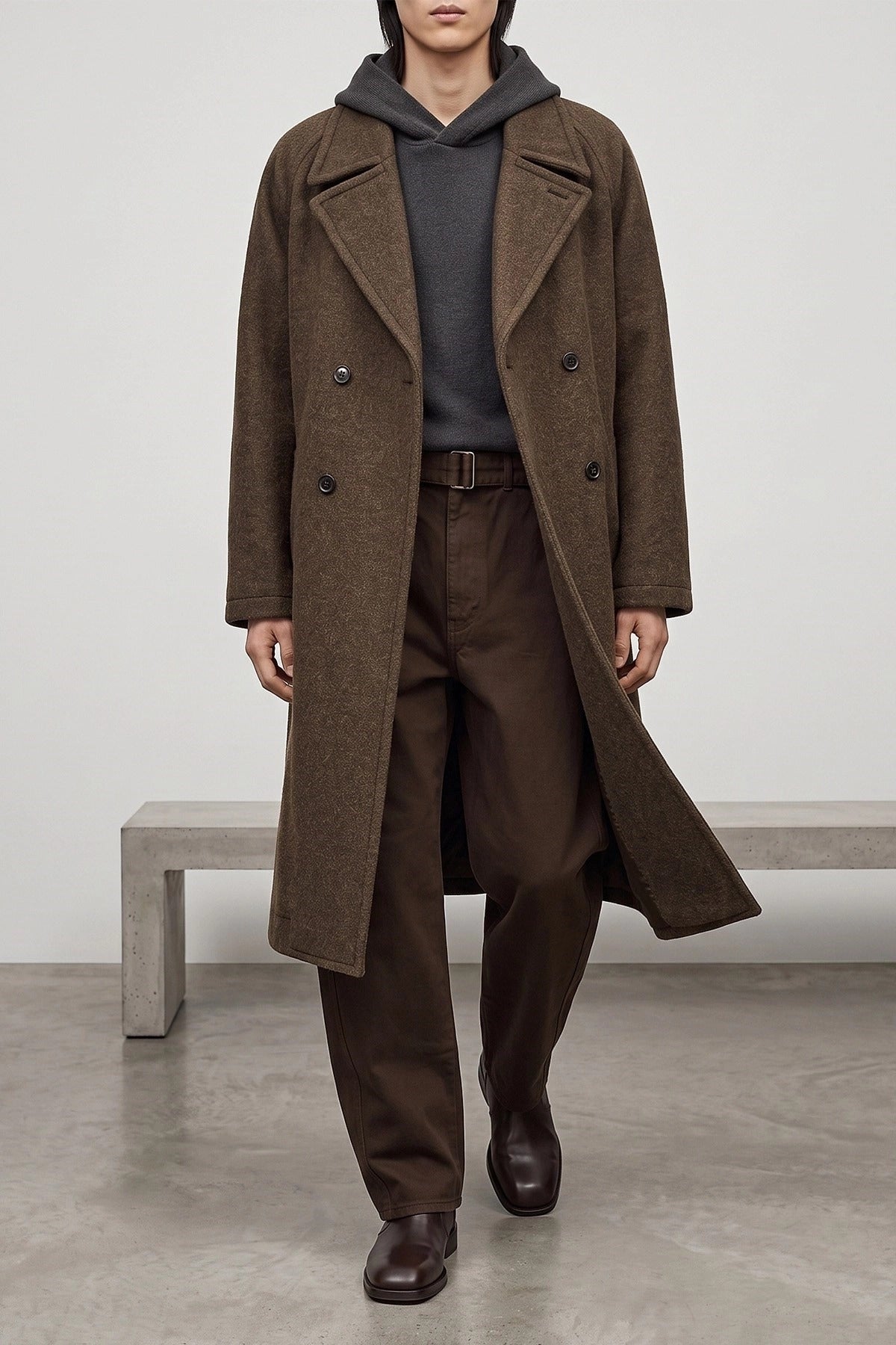Lemaire Soft Double-Breasted Coat