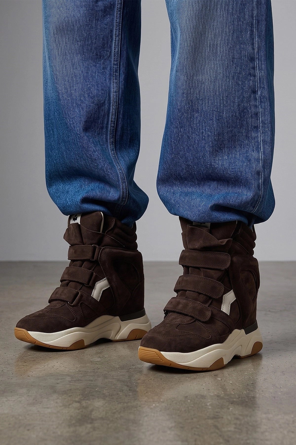 Isabel Marant Balskee High-Top Sneakers - alternate view