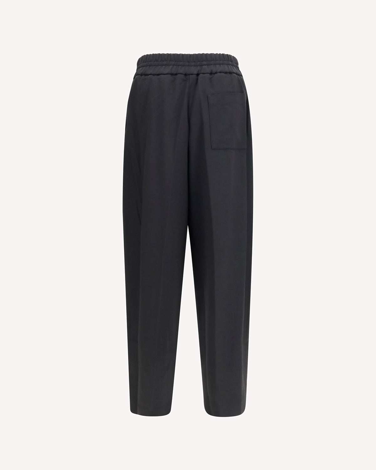Ami Paris Wool Pants With Elasticated Waist - alternate view