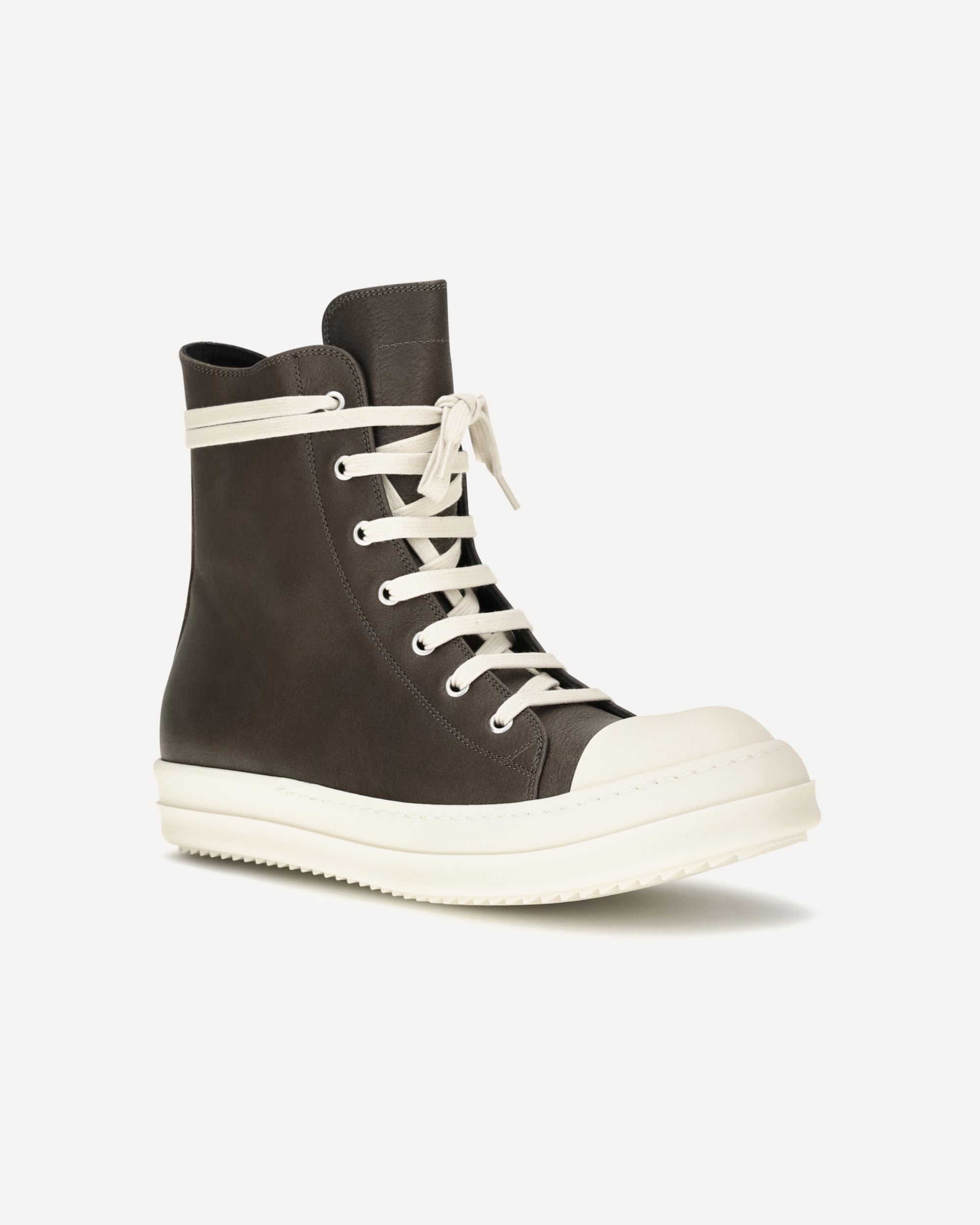 Rick Owens Tower Sneaks Leather Sneakers