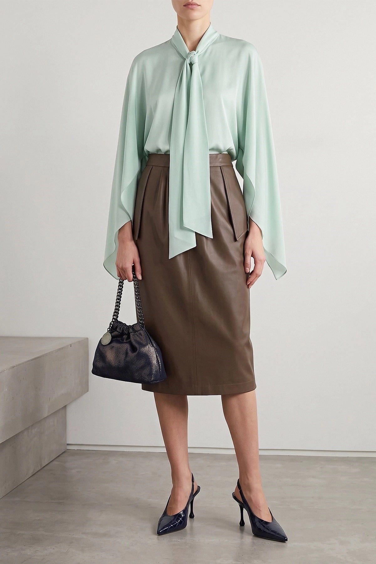 Stella McCartney Lavallière Collar Shirt - alternate view