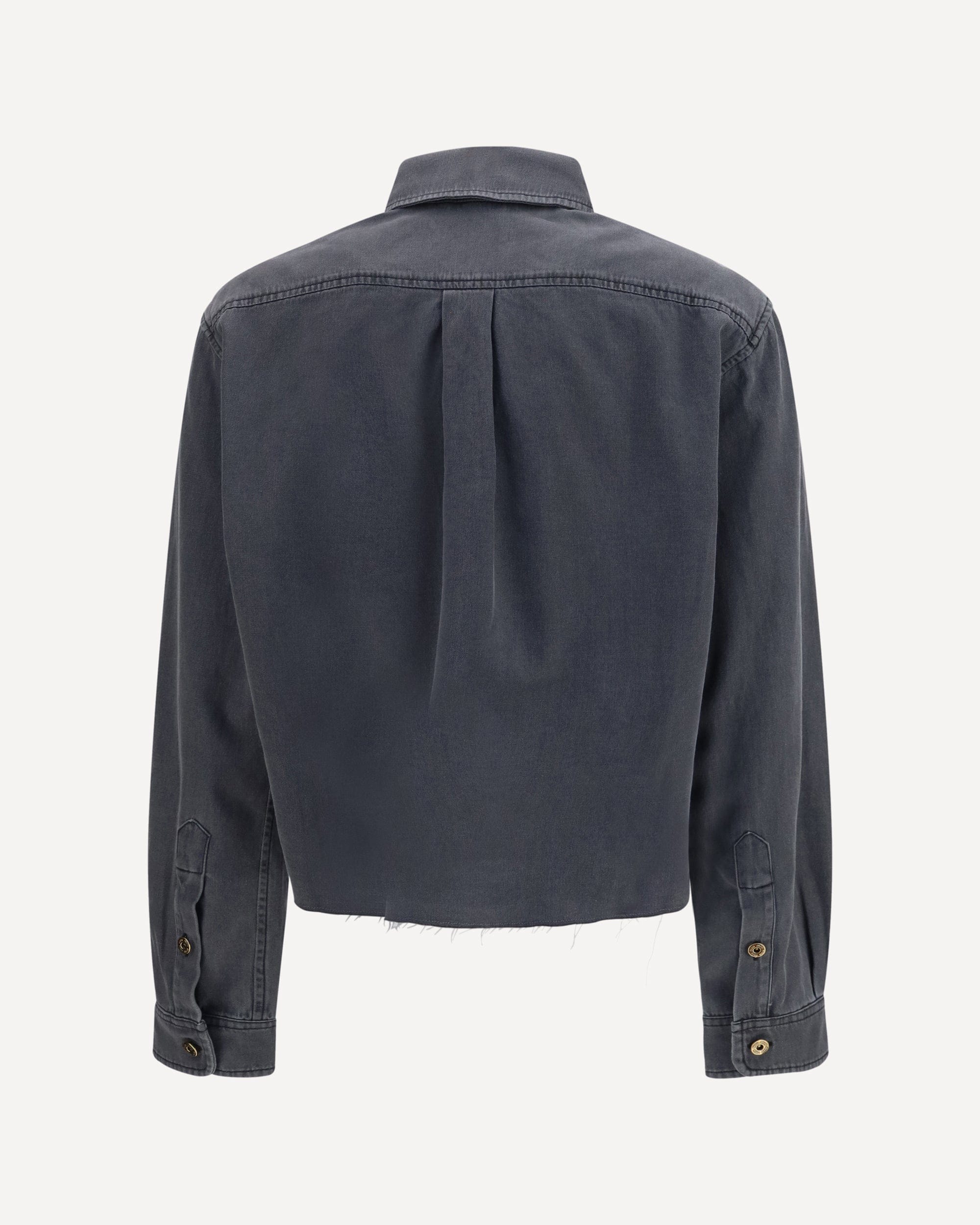 Miu Miu Camicia in cotone effetto denim