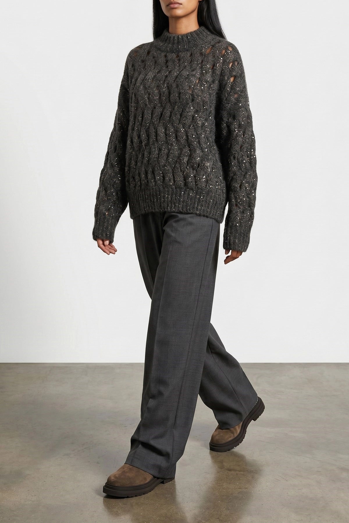 Brunello Cucinelli Dazzling Waves Sweater - alternate view
