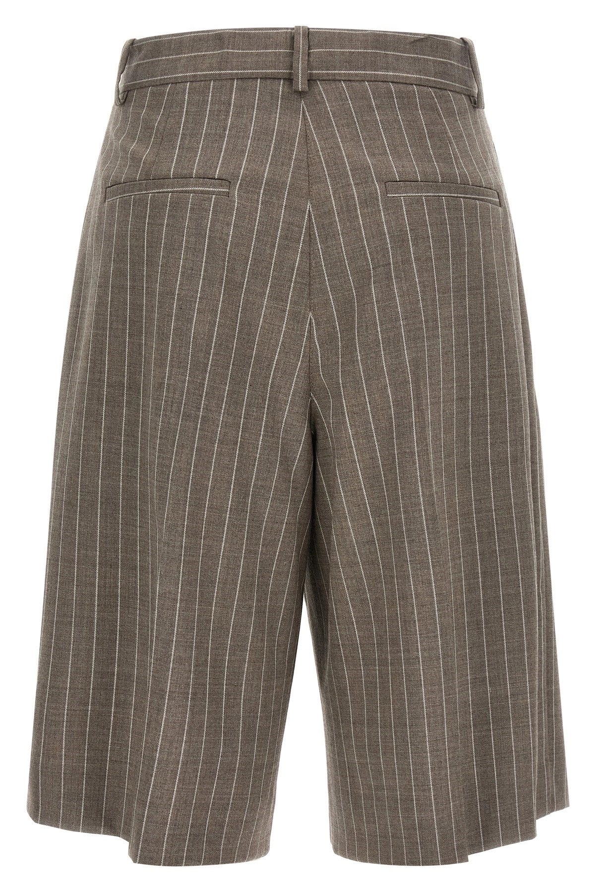 P.A.R.O.S.H. Lassie Pinstripe Bermuda Shorts - alternate view