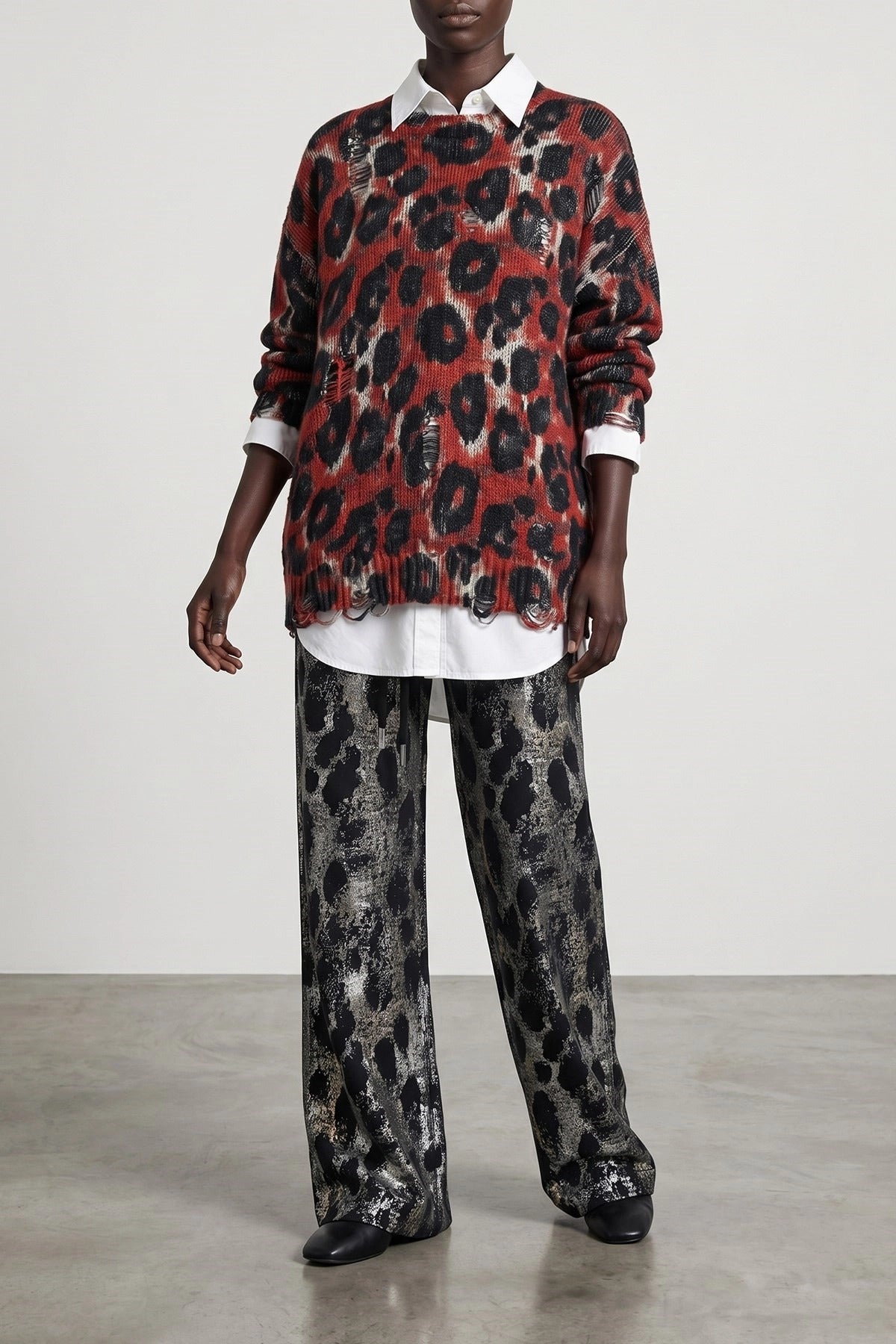 R13 Cotton Poplin Shirt - alternate view