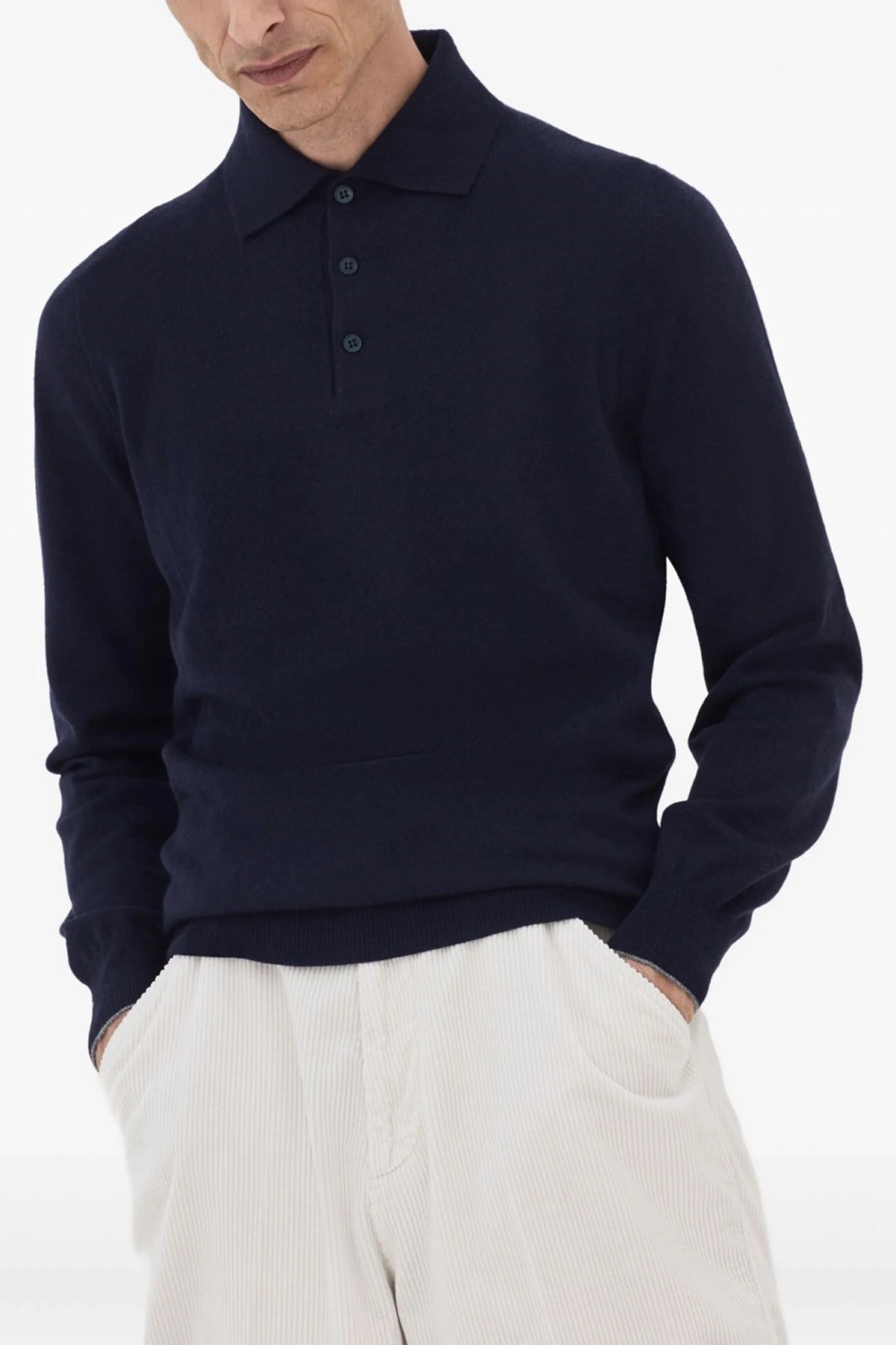 Brunello Cucinelli Cashmere Polo Shirt