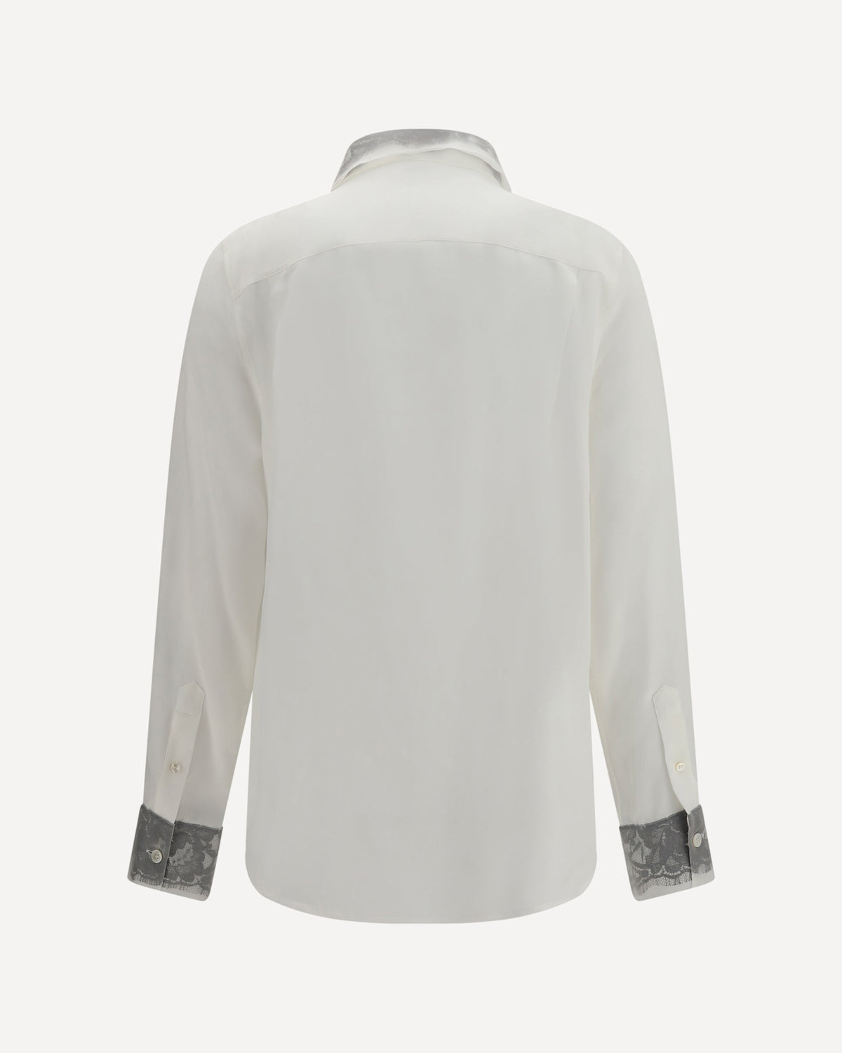 Alexander McQueen Floral Lace Detail Shirt - alternate view