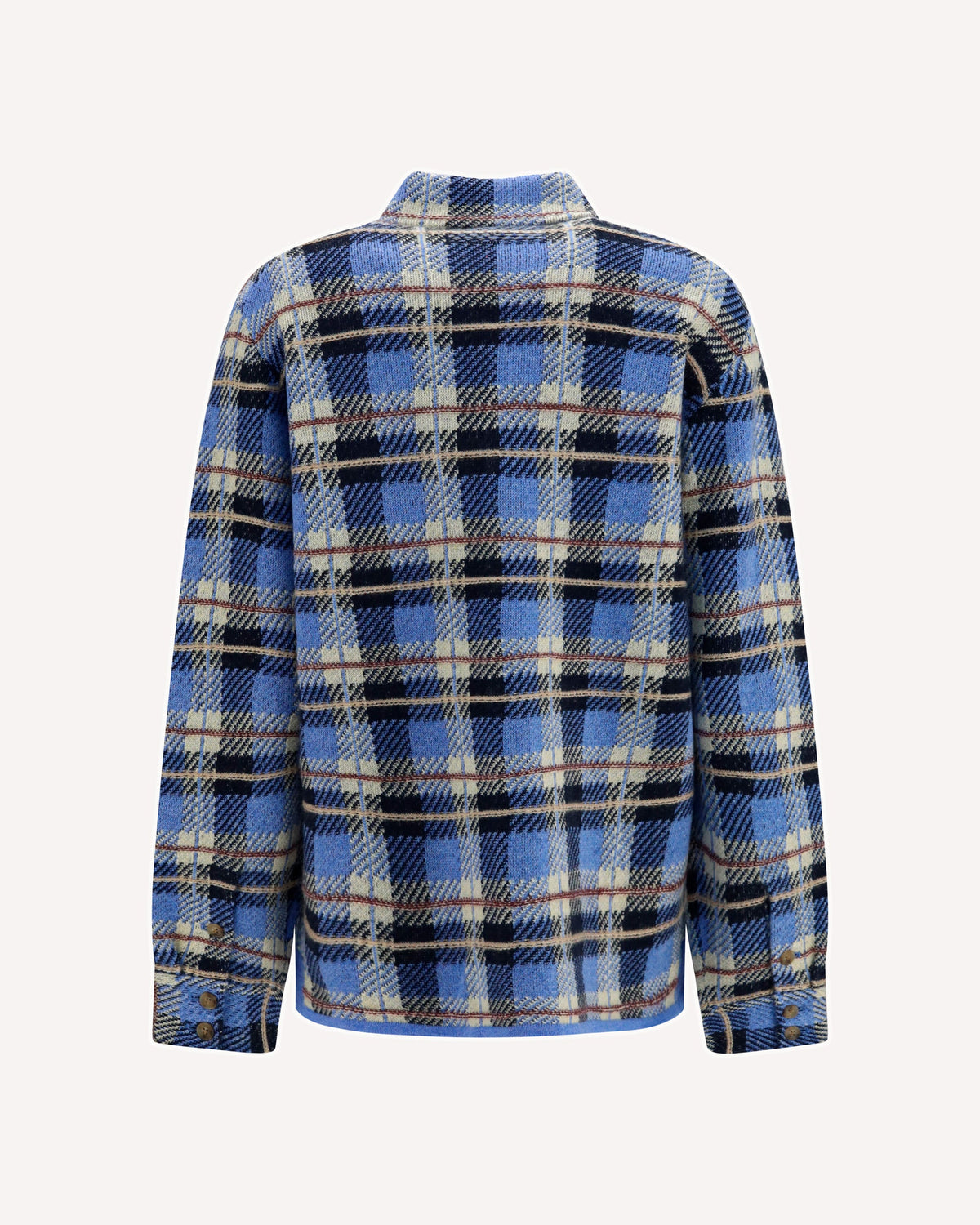 Guest in Residence Checked Cashmere Shirt - alternate view