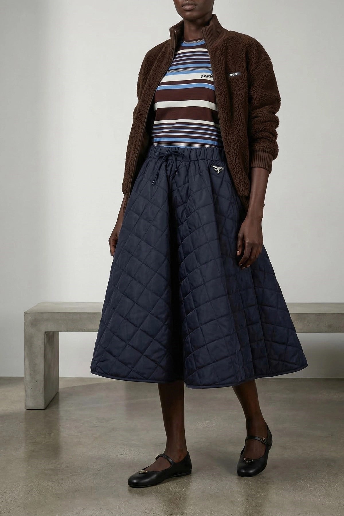 Prada Re-Nylon Skirt - alternate view