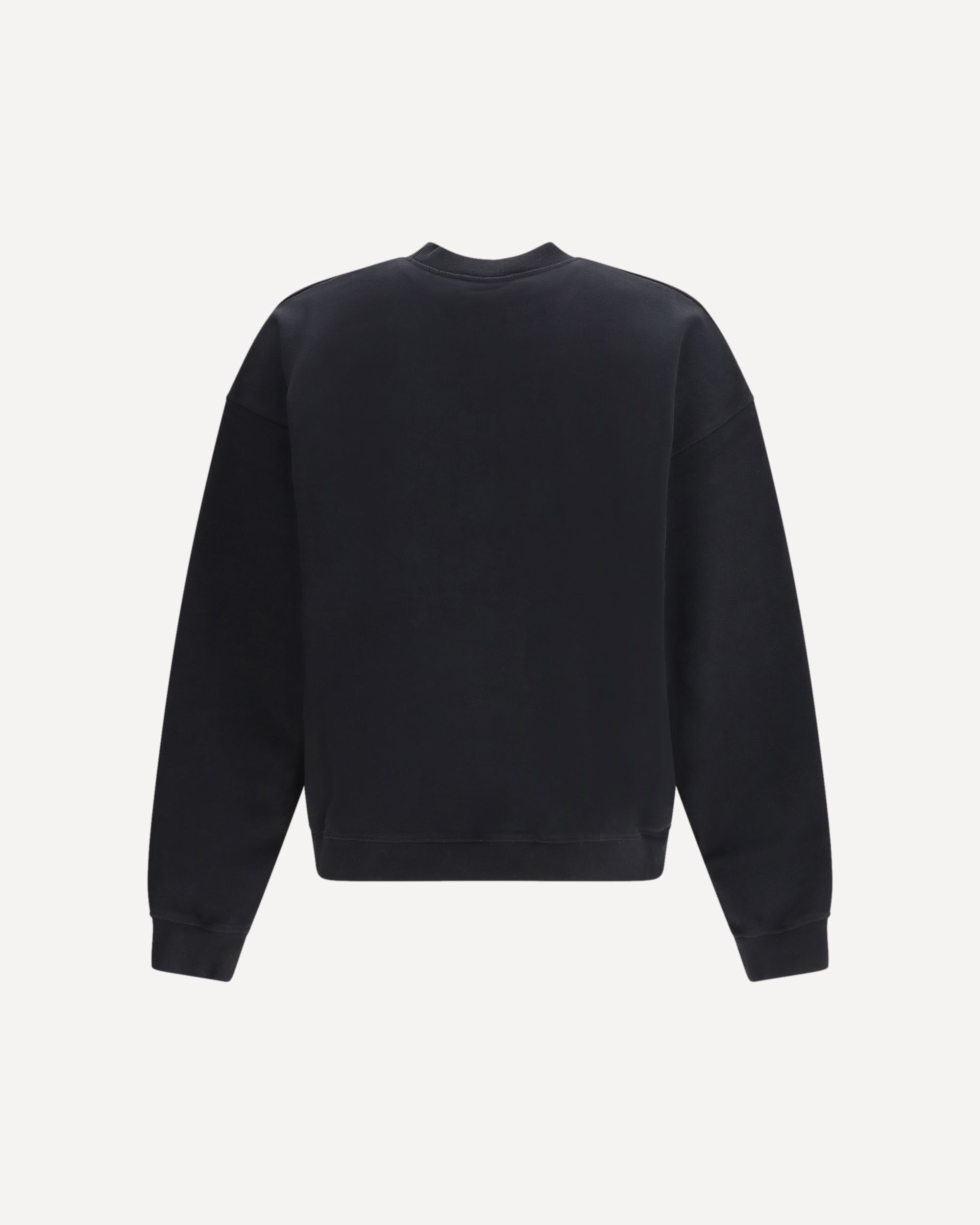 Cotton Crewneck Sweatshirt With Logo - alternate view