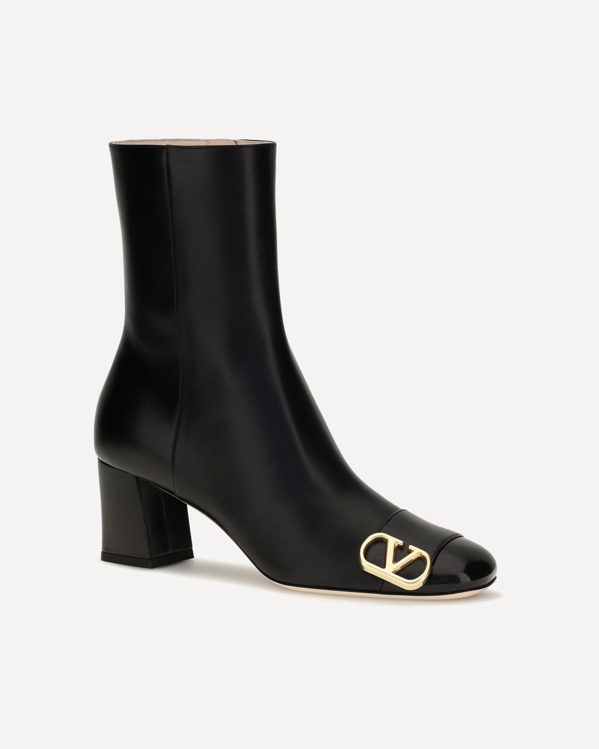 Valentino Garavani Veeside Leather Ankle Boots