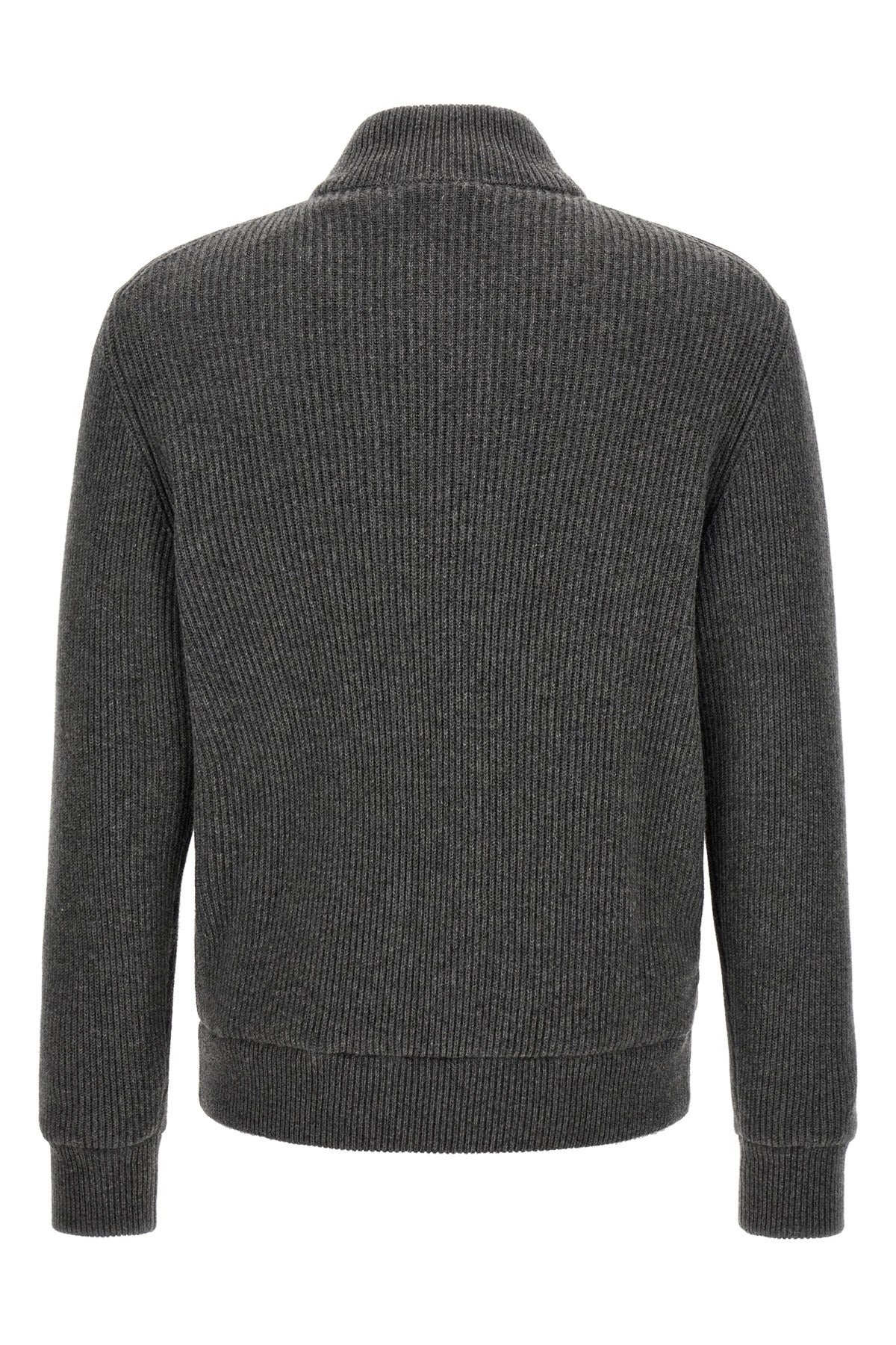 Brunello Cucinelli Suede And Wool Jacket - alternate view