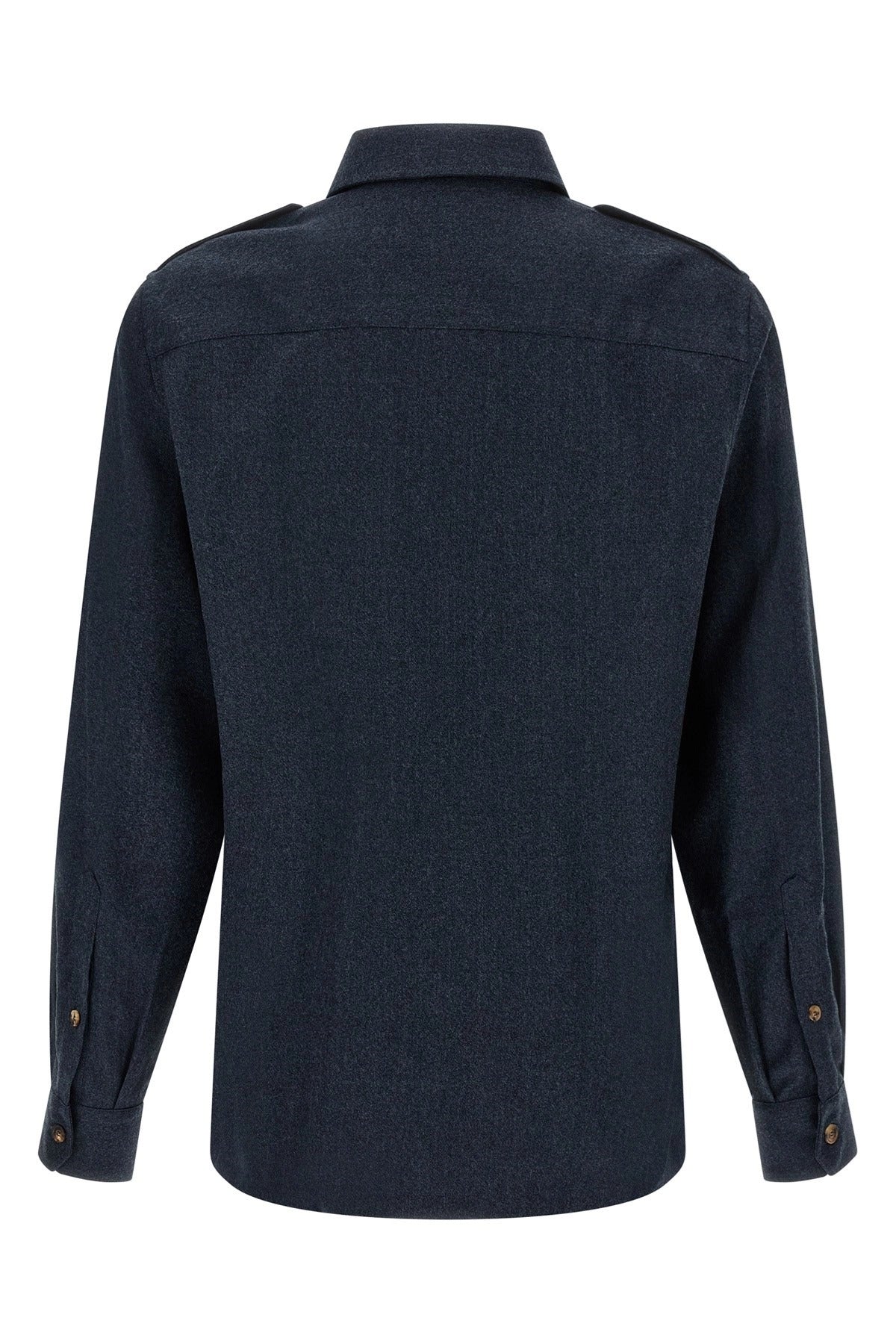Brunello Cucinelli Virgin Wool Flannel Shirt - alternate view