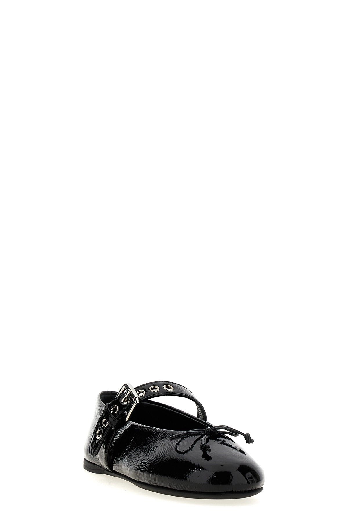 Miu Miu Buckle And Bow Ballet Flats - alternate view