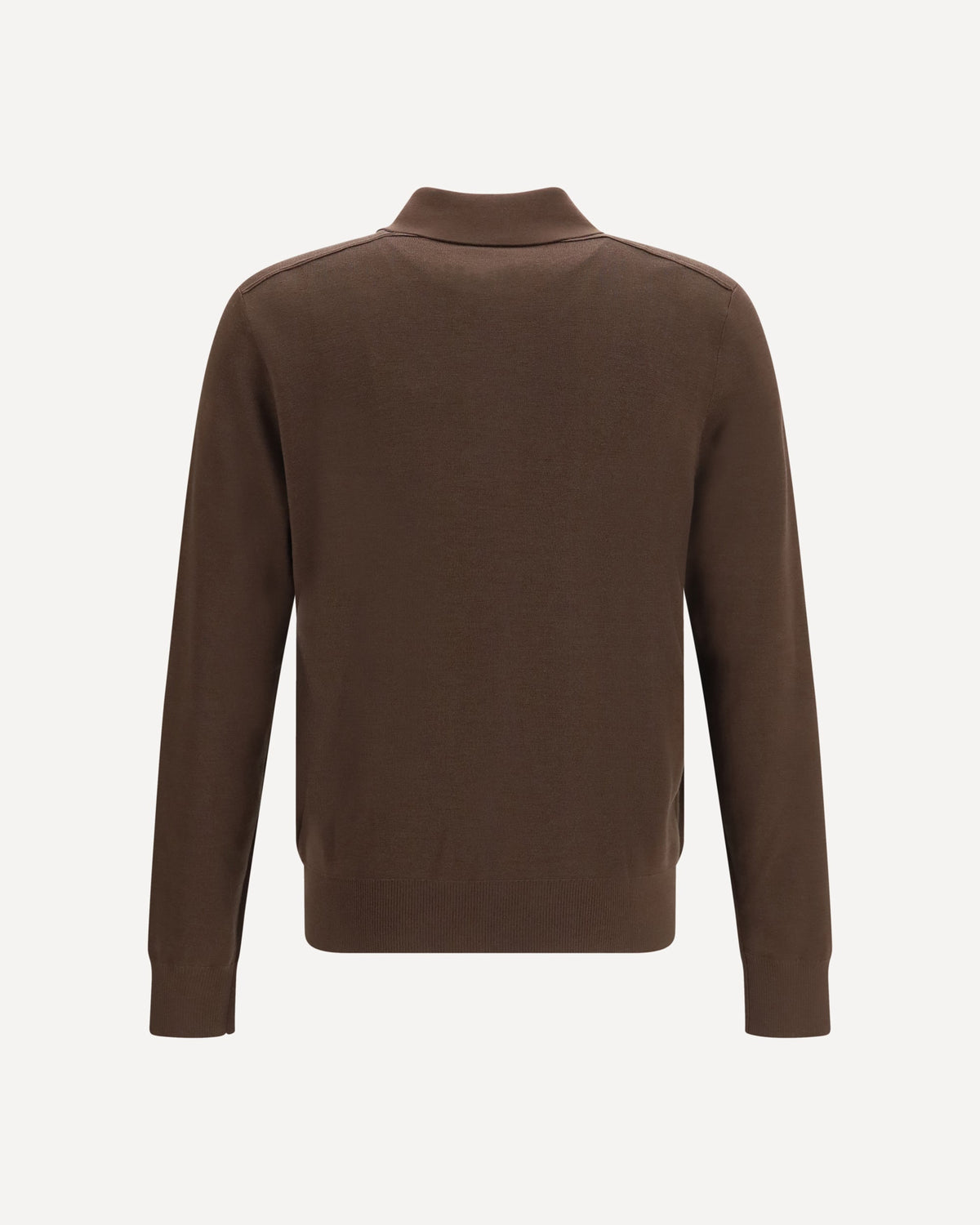 Burberry Long-Sleeve Wool Polo - alternate view