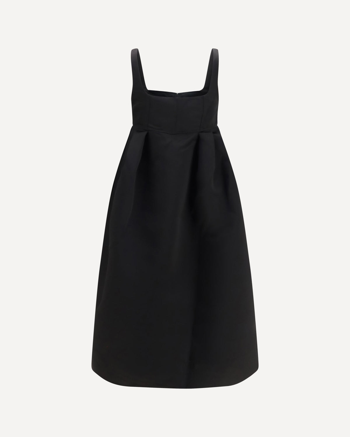 Ganni Duchesse Satin Midi Dress - alternate view