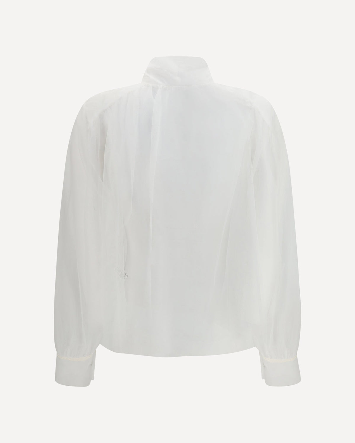 Forte_Forte Tulle Shirt With Sash - alternate view