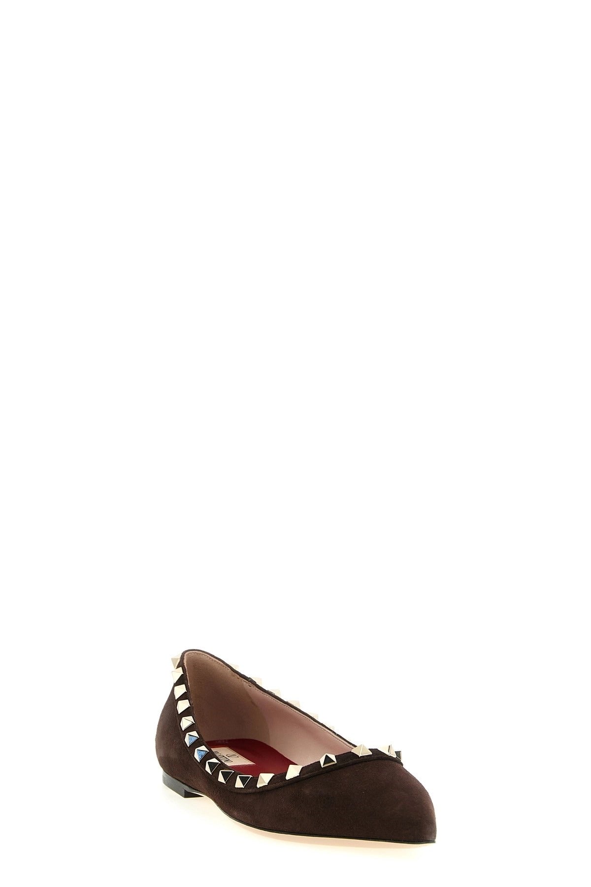 Valentino Garavani Rockstud Pointed Ballet Flats
