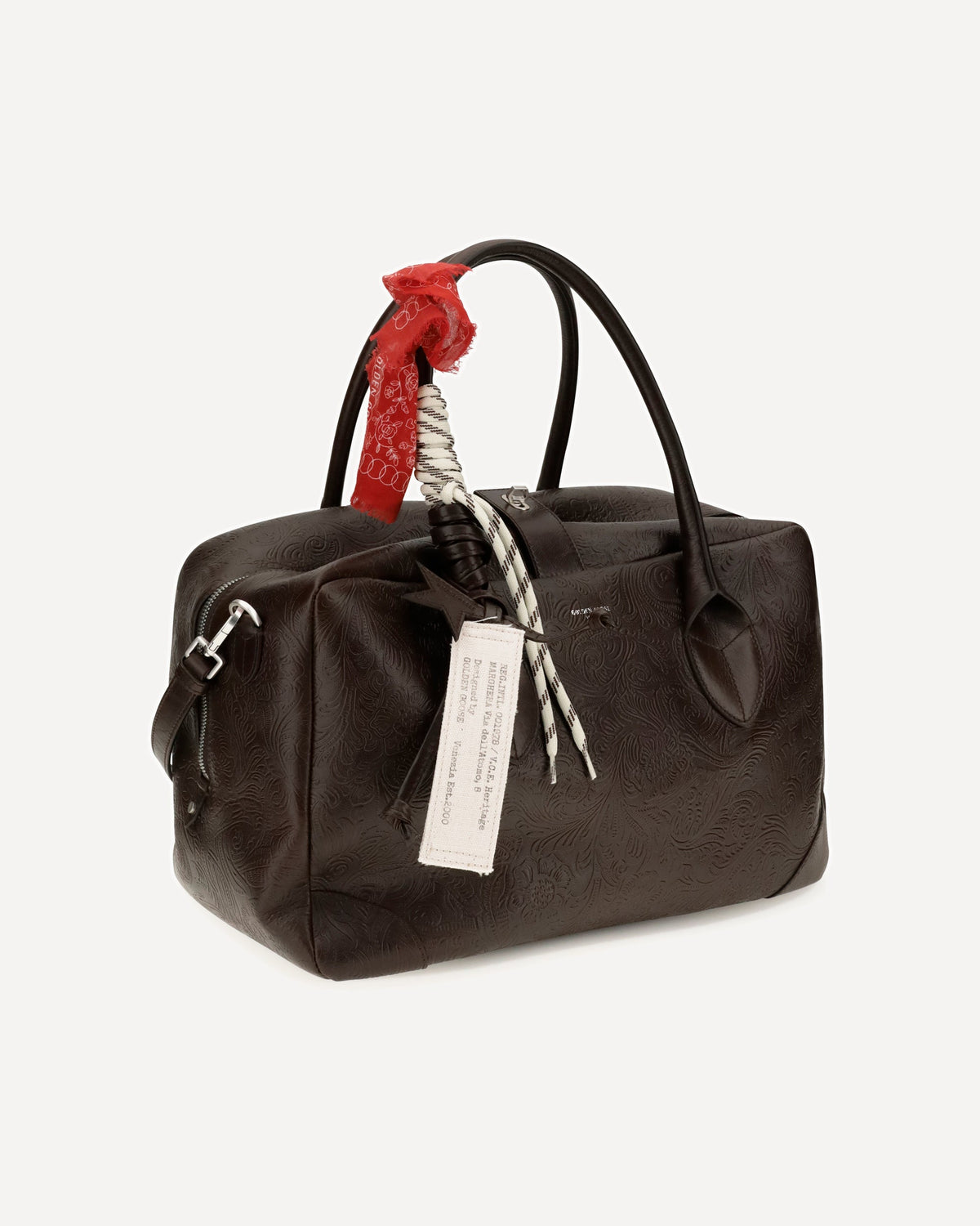 Golden Goose Vita Medium Leather Travel Bag - alternate view