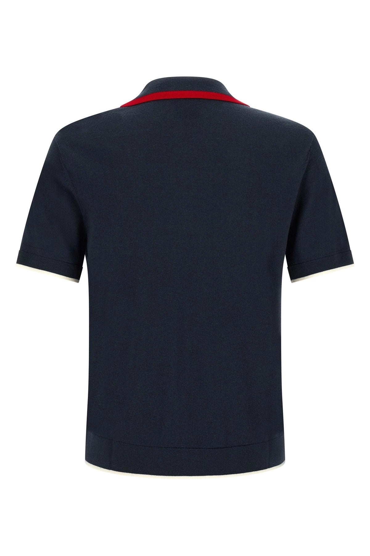 Casablanca Knit Polo Shirt With Zip