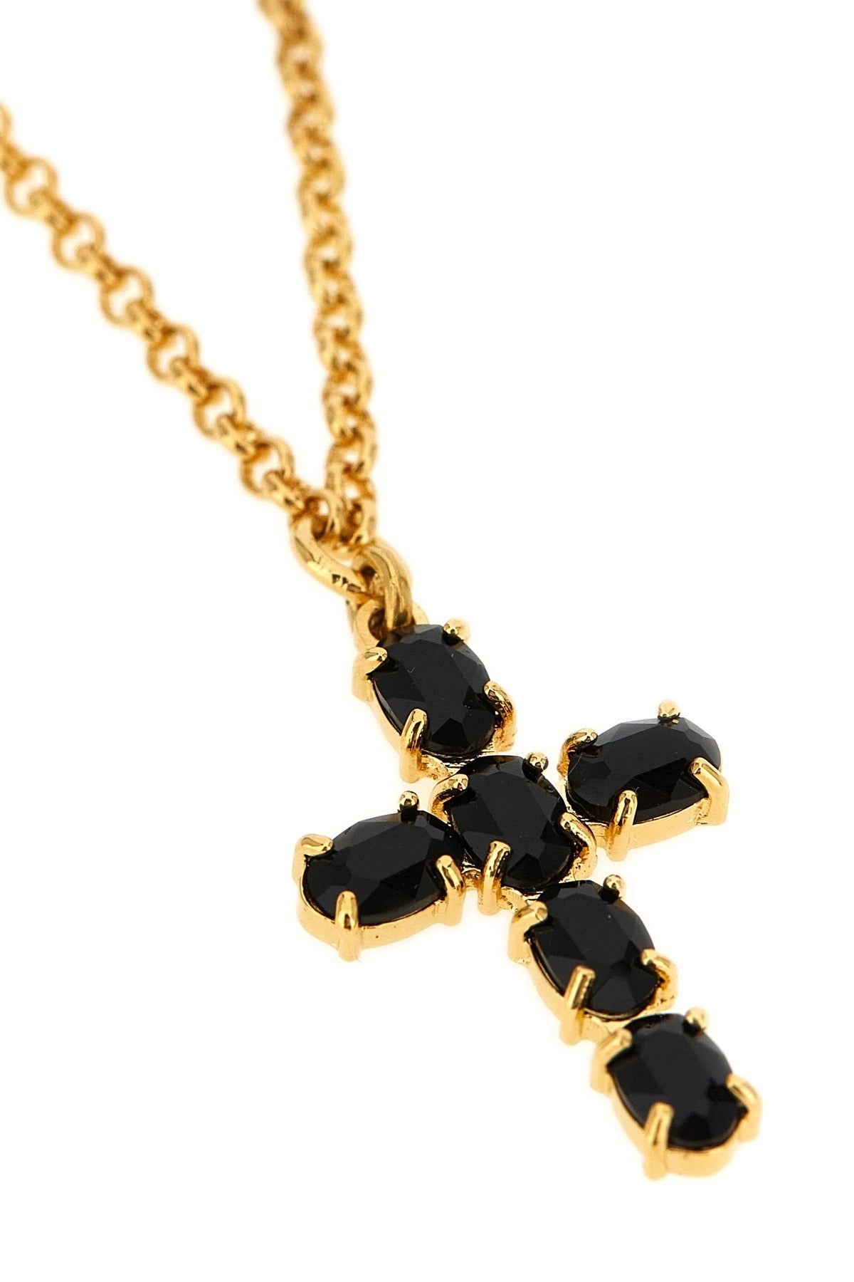 Dolce & Gabbana Crystal Cross Bracelet