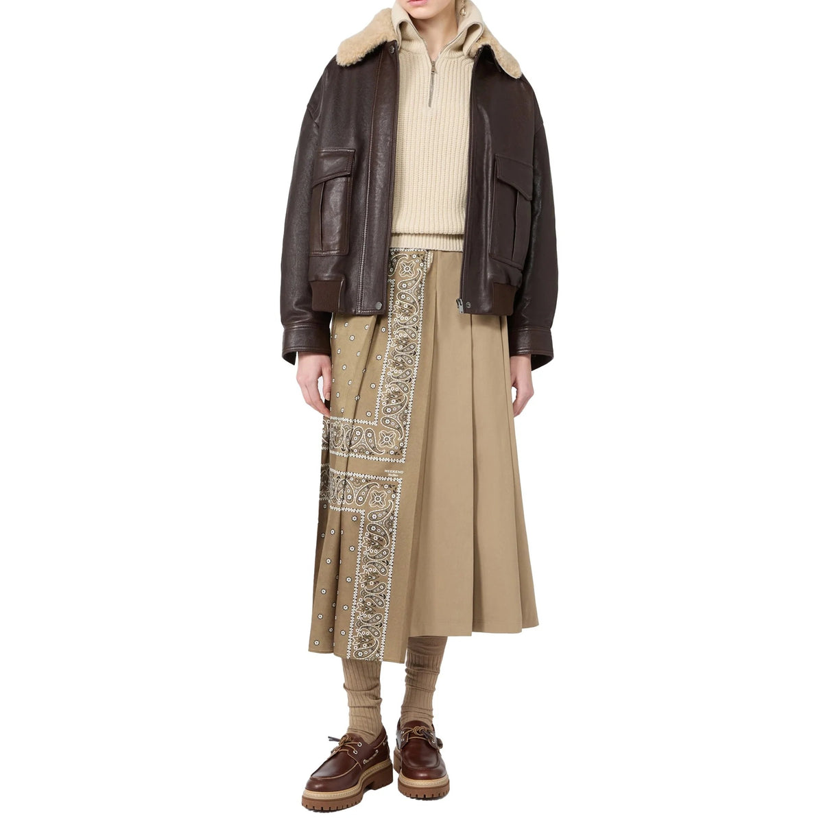 Max Mara Calata Leather Jacket - alternate view