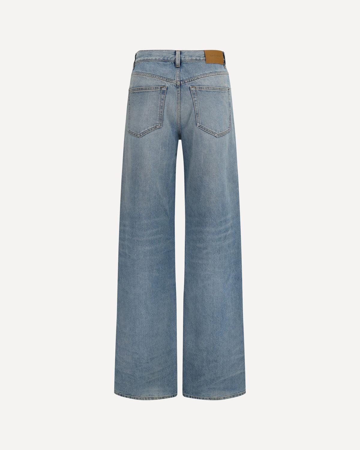 Saint Laurent 90's High-Waisted Wide-Leg Jeans - alternate view