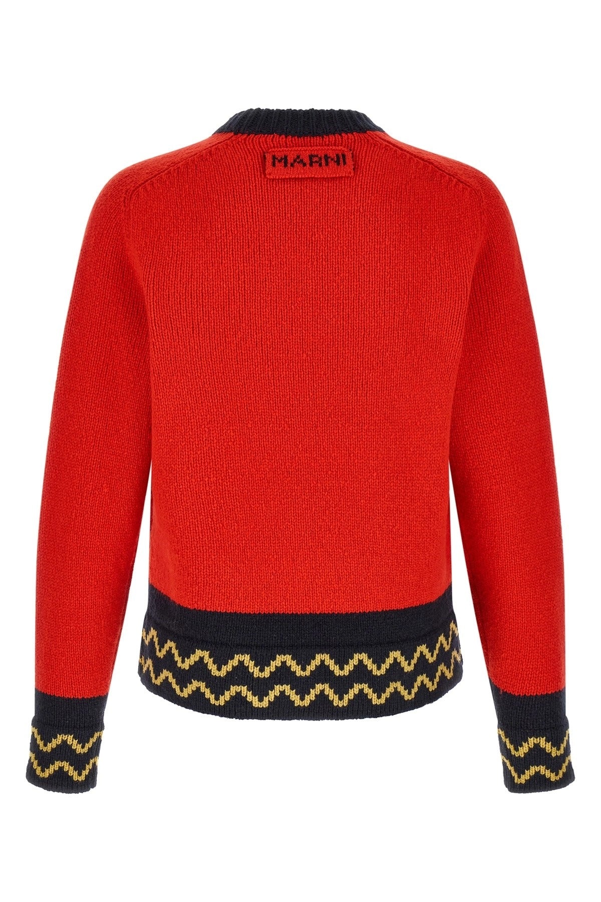 Marni Geometric Intarsia Sweater - alternate view