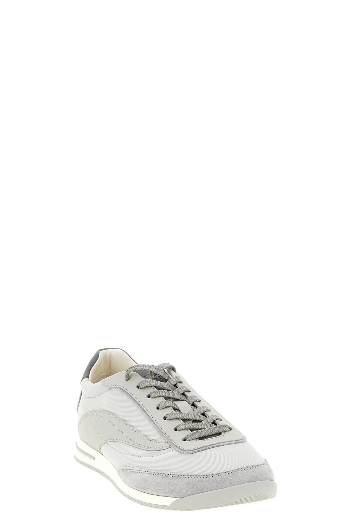 Brunello Cucinelli Techno And Nubuck Fabric Sneakers - alternate view