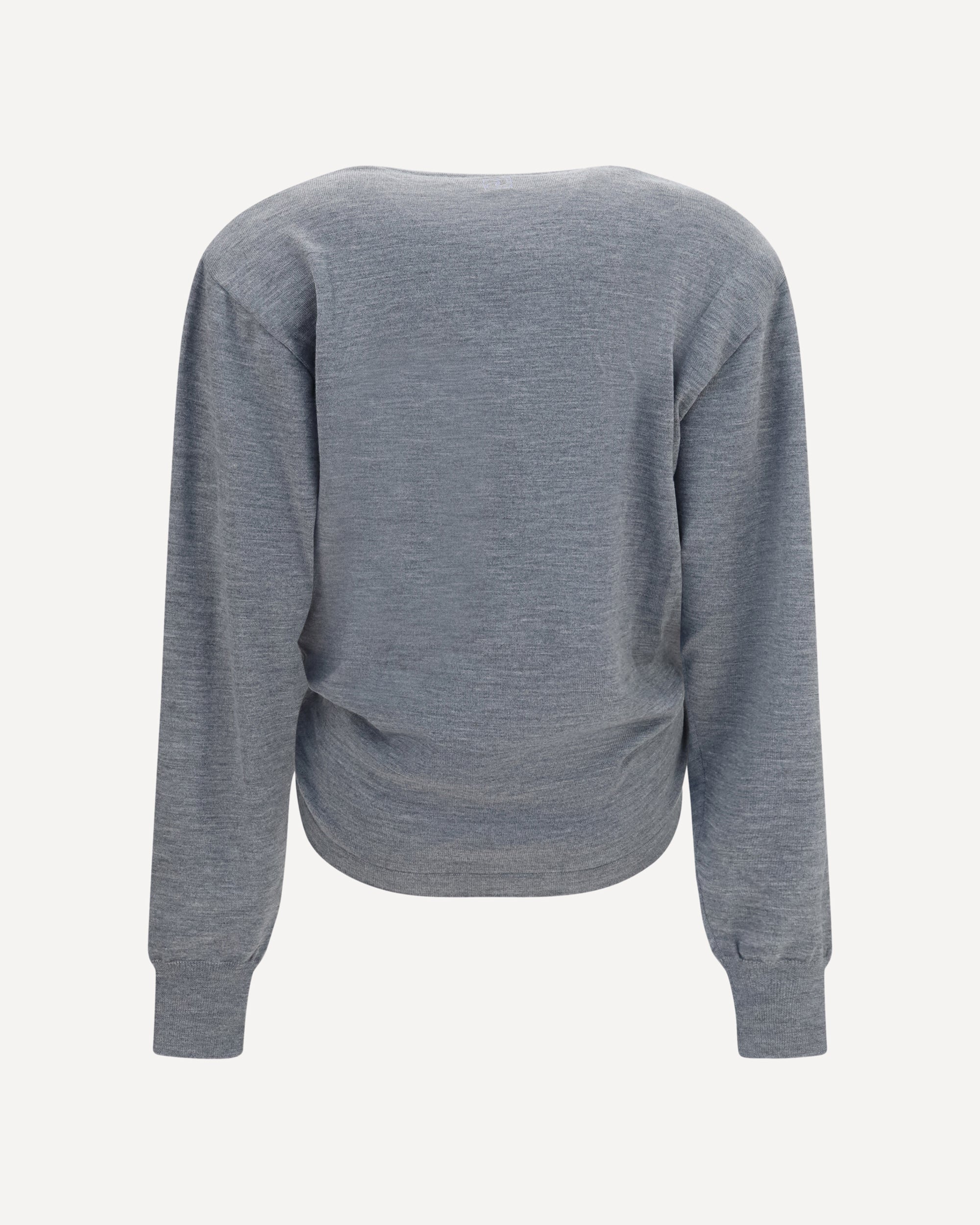 Magda Butrym Long-Sleeve Knot T-Shirt - alternate view