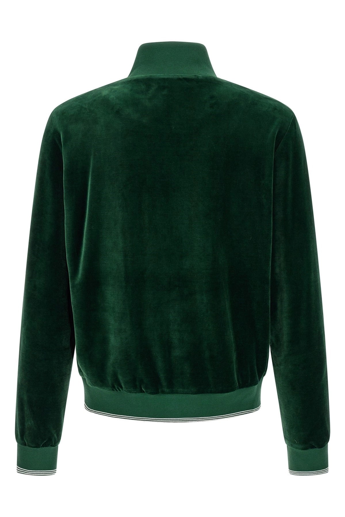 Casablanca Velour Zip Sweatshirt - alternate view