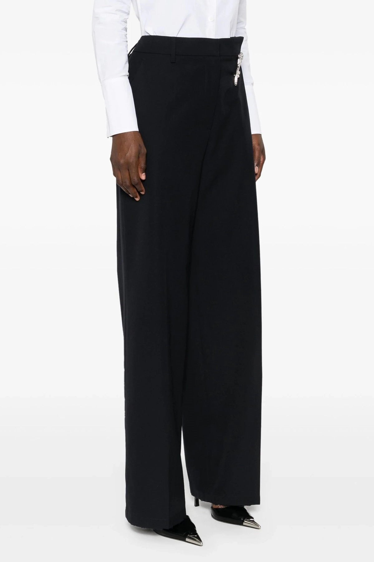 Prada Wool Gabardine Trousers - alternate view