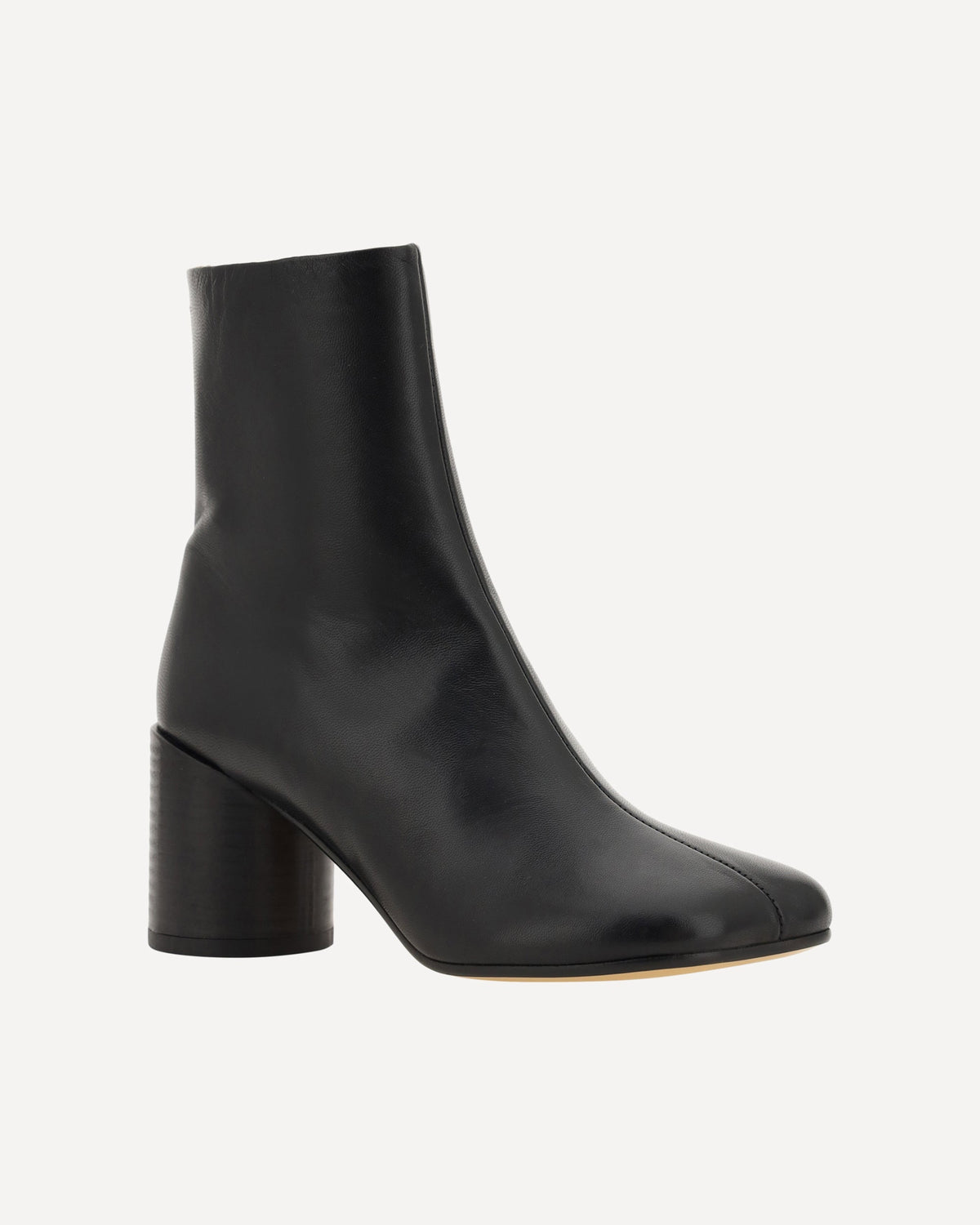 MM6 Square-Toe Heeled Ankle Boots - alternate view